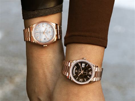 36mm rolex on womens wrist